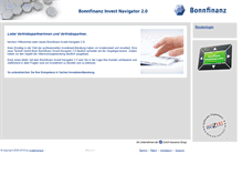 Tablet Screenshot of bonnfinanz-inv.de